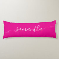 Cinta Caliente Rosa y Blanco con Nombre con Letra