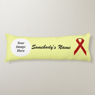 Cojín Cinta de opciones estándar de Borgoña, por Kenneth