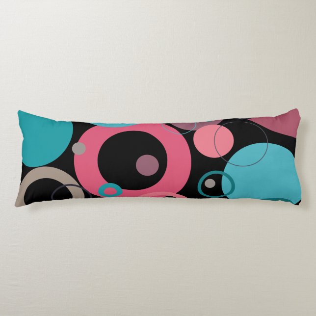 Cojín Círculos del horizonte (Anverso)