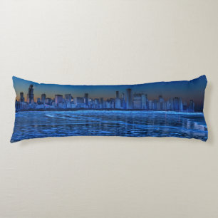 Cojín Ciudad de hombros amplios y del lago Michigan
