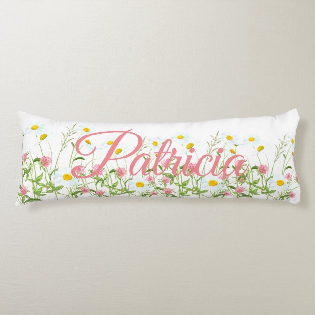 Cojín Clovers & Daisies (Anverso)