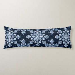 Cojín Cochos de nieve azules 3d