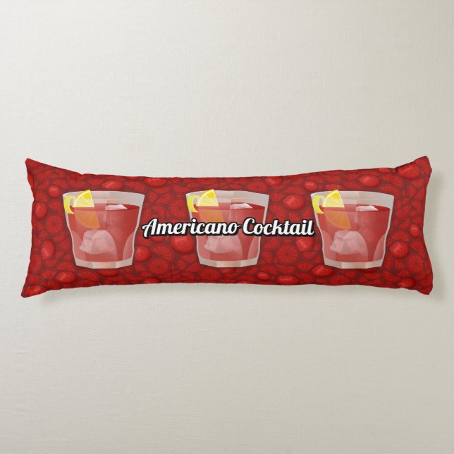 Cojín Cocktail Americano (Anverso)