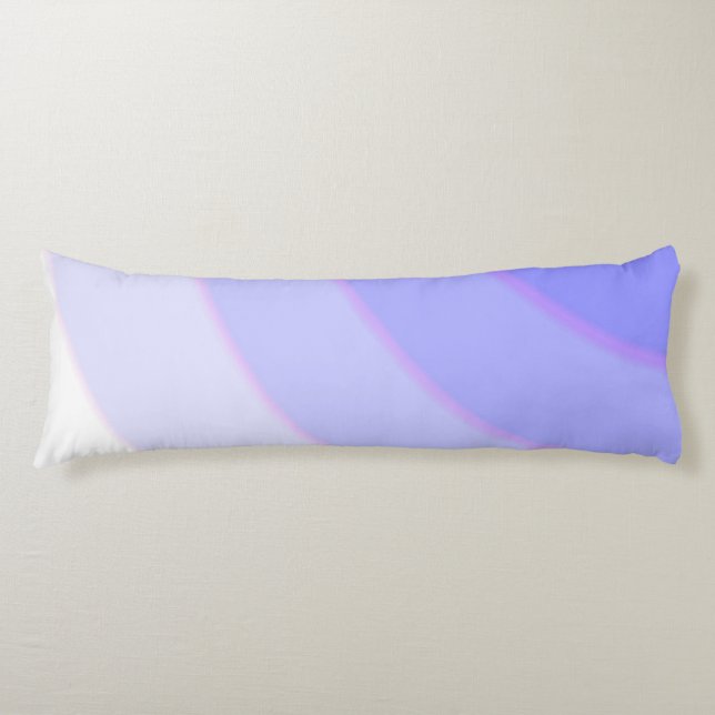 Cojín Colchón Lilac Swirls Body (Anverso)