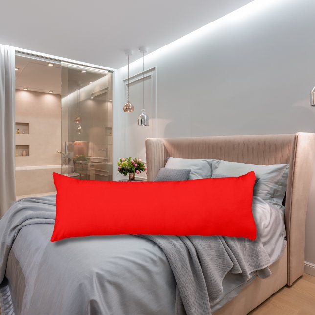 Cojín Color rojo sólido | Clásica | Elegante | Trendy (Subido por el creador)