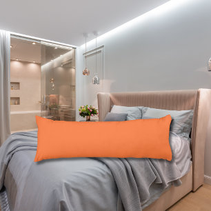 Cojín Color Sólido Papaya   Clásico   Elegante