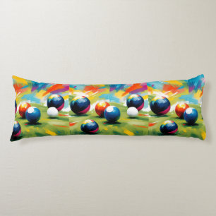 Cojín Colores de los bolos de césped,