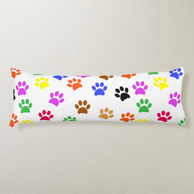 Cojín Coloridas Paws (Anverso)