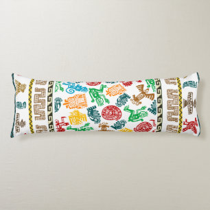 Cojín Colorido azteca