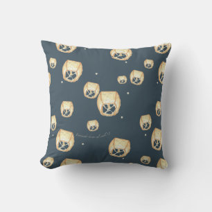 Cojín con globos de luz