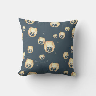 Cojín con globos de luz