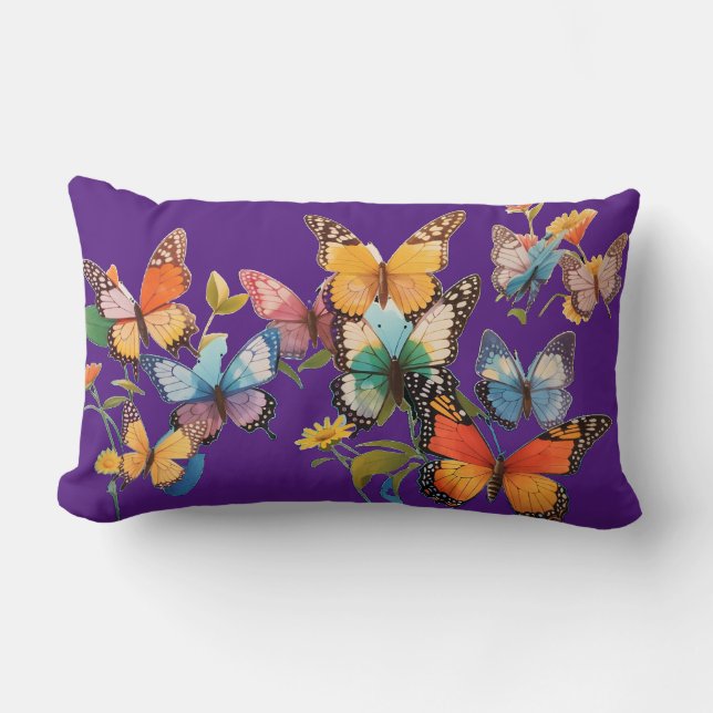 COJIN  CON MARIPOSAS (Anverso)