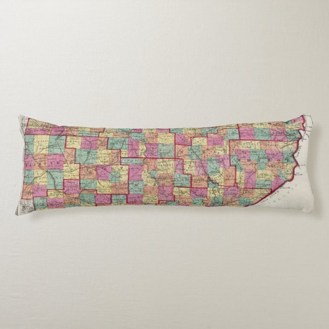 Cojín Condados de Ohio (Anverso)