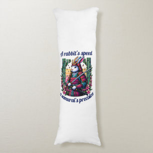 Cojín Conejo Samurai en Bambú