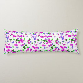 Cojín Confeti de lunares rosados