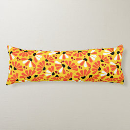 Cojín Confetti deflor en amarillo limón