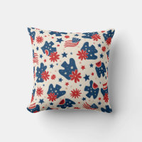 Cojín conmemorativo del Día del Trabajo