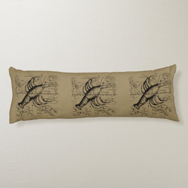 Cojín Constelación del cáncer por Hevelius alrededor de  (Reverso)