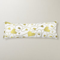 Corazones de rizo de oro