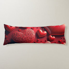 Cojín Corazones en 3D