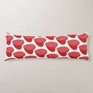 Cojín Corazones rojos