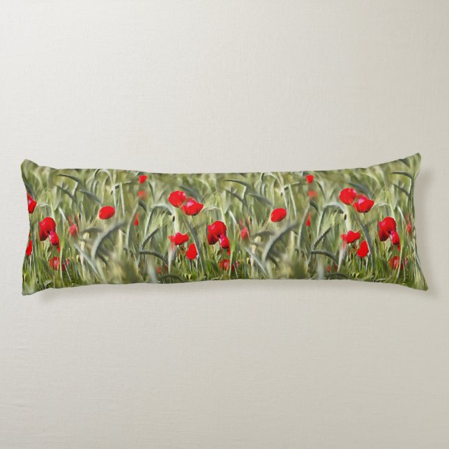 Cojín Corn Poppies (Reverso)