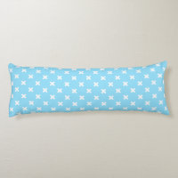 Costillas blancas en azul bebé