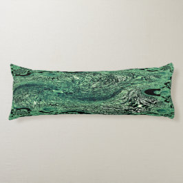 Cojín Coussin Long - Fresh Flip: The Green‑Blue Mood Cus
