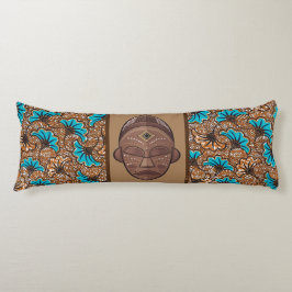 Cojín Coussin Long Wax africain