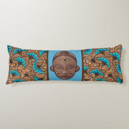 Cojín Coussin Long Wax africain