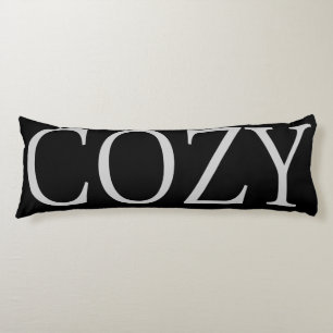 COJÍN COZY HOLIDAY TYPOGRAPHY BODY PILLOW