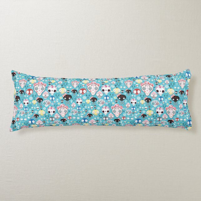 Cojín Cráneo de risa de la textura (Anverso)