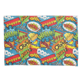 Cojín ¡Crash De Auge De Wham! Funda de almohada