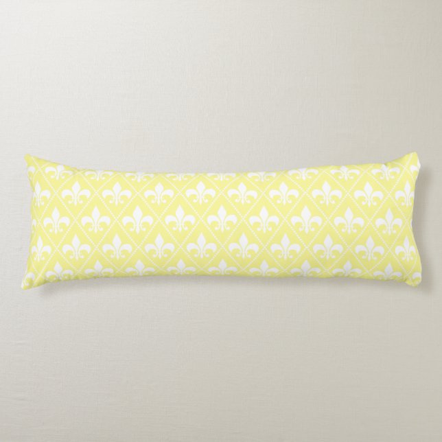 Cojín Cream Fleur de Lys (Anverso)
