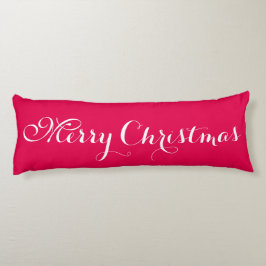 Cojín Créeme Feliz Navidad Pillow Cuerpo Rojo