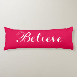 Cojín Créeme Feliz Navidad Pillow Cuerpo Rojo