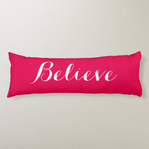 Cojín Créeme Feliz Navidad Pillow Cuerpo Rojo