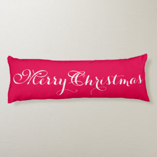 Cojín Créeme Feliz Navidad Pillow Cuerpo Rojo