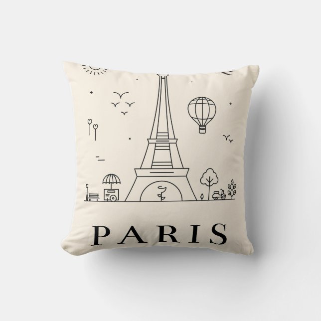 Cojín cuadrado decorativo suave y elegante para el (Anverso)