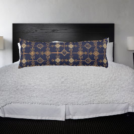 Cojín Cuadrícula celeste