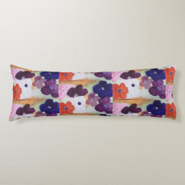 Cojín Cuchillo del cuerpo de las flores de primavera de