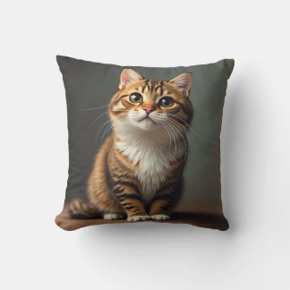 cojín curioso de gato