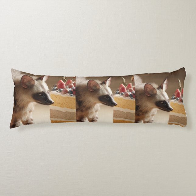 Cojín Curious Hyena & Layer Cake Body Pillow (Anverso)