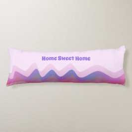 Cojín Cushiro de cuerpo de onda rosa