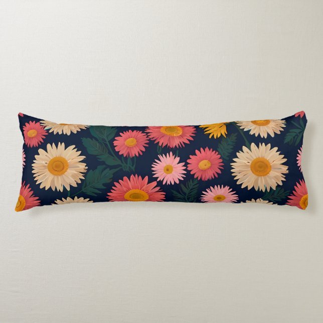 Cojín Cute Daisy Patterns Body Cushion (Anverso)