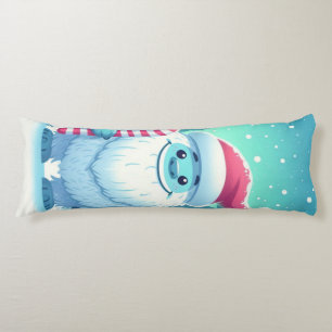 Cojín Cute Navidad/invierno yeti