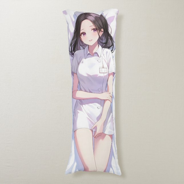 Cojín Cute Nurse Anime (Frente vertical)