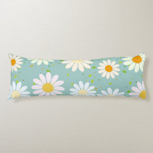 Cojín Cute Pastel Daisy Flowers Floral giratoria