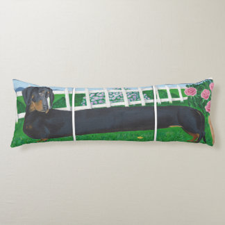 Cojín Dachshund largo