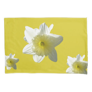 Cojín Daffodils Primavera Flores Funda de almohadas de c